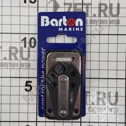 Блок одношкивный опорный Barton Marine серия 2 N02160 35 мм 370 - 740 кг горизонтальный на палубу