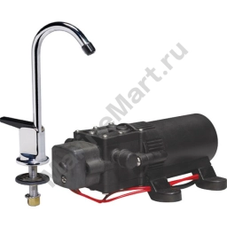 Johnson pump 189-61123 Водяной насос WPS ˆ Faucet Combo Серебристый 12V 1.1 GPM