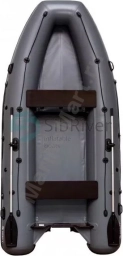 Надувная лодка ПВХ Селенга 390, серый, SibRiver SEL390G
