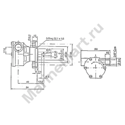 Ancor 1600135 ST135 13-28lt/min 3/8´´ Самовсасывающий насос  Bronze