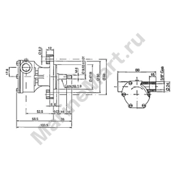 Ancor 1600139 ST139 13-28lt/min 3/8´´ Самовсасывающий насос  Bronze