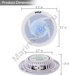 Морская акустика PYLE PLMRS63WL PLMRS63WL