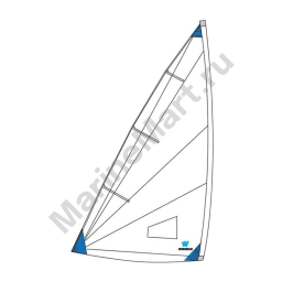 Парус тренировочный для Laser Radial/ILCA 6 Optiparts EX2025