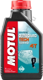 Масло моторное Motul Outboard Tech 4T 10W40, Technosynthese (1 л) 112751