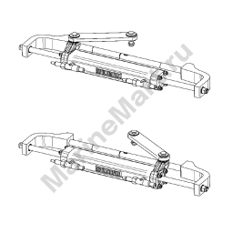 Гидроцилиндр 81 куб.см. ULTRAFLEX UC81-OBF