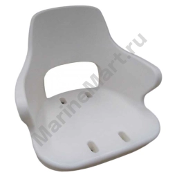 Plastimo 53299 Polyethylene Seat L Белая  White 432 x 546 x 407 mm