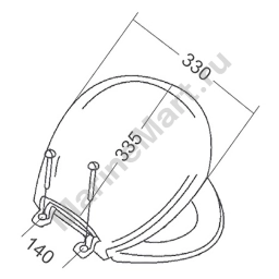 Крышка для унитаза Matromarine 2424825 24.24803/4/12/24 из дерева