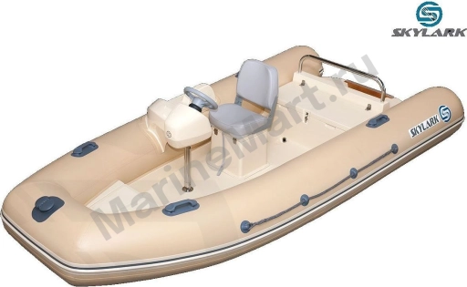 Лодка РИБ (RIB) SKYLARK 365, серый, корпус белый, (комплект) SLK365-G-W-KIT