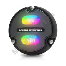 Cветильник подводный RGB Hella Marine Apelo A1 2LT 016 146-001 12/24В угольная линза