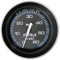 Faria 678-33004 Coral Tach 6000RPM Тахометр Черный