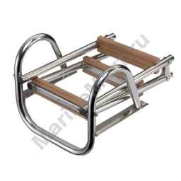 Forniture nautiche italiane 3030073 3 Складная лестница Золотистый Silver