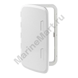 Can-sb 2525435 180° 2 Ручки люк Бесцветный  White 610 x 365 mm