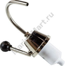 Кран умывальника с ручным насосом 15020