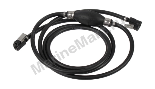 Шланг топливный d8/D13.5 мм с грушей и топливными переходниками Yamaha 6Y12430652shlang_EC