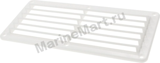 Решетка воздухозаборника 260х125х17 мм, белый 15205W