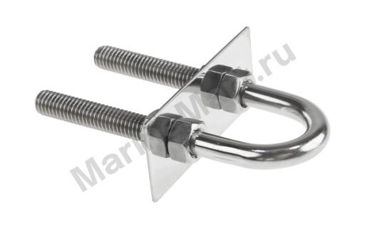 Рым-болт U-образный D9.5 мм, Lрез. 63.5 мм 11407