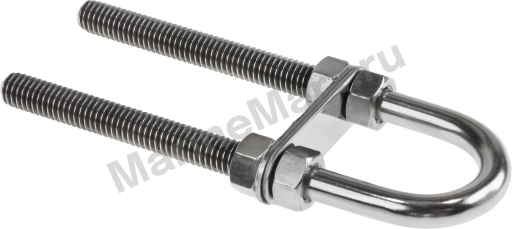 Рым-болт U-образный D9.5 мм, Lрез. 89 мм 11419