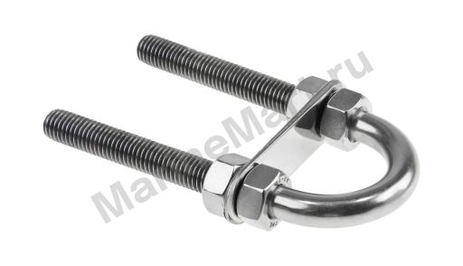 Рым-болт U-образный D12 мм, Lрез. 95 мм 11424