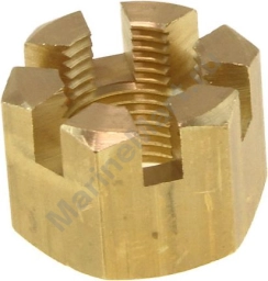 Гайка корончатая М18 на гребной вал Suzuki DT40-225/DF40-300 (27 мм) 0914118005000
