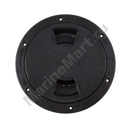 Лючок палубный 6", черный C12793