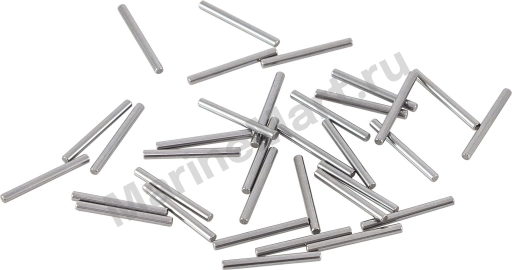 Ролик игольчатого подшипника Yamaha d 1.8 (± 0.1) L 19.4 (±0.1), к-т из 34 роликов, Omax 9360220M02_34_OM