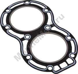 Прокладка под головку цилиндров Suzuki DT25-30, Omax 1114196344_OM