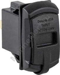 Разъем USB 5В 4.2А и вольтметр 4620136056212