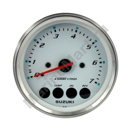 Тахометр 4", 7000 об/мин, Suzuki DF25-250, белый 3420093J14000
