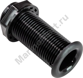 Шпигат пластиковый 30x80, черный 6016_80B