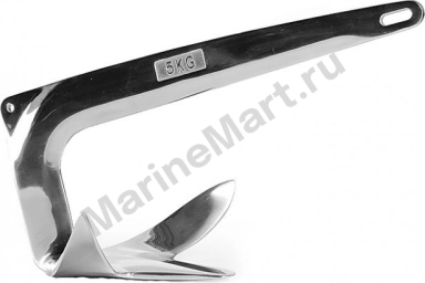 Якорь Брюса  5 кг, нержавеющий 0111-0105