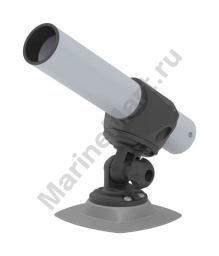 Держатель спиннинга наклонный с креплением на баллон, алюминий 030638T