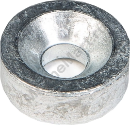 Анод алюминиевый Tohatsu M2.5/3.5A2/8/9.8B/M25-70/MFS2.5/3.5B, Tecnoseal 01250AL