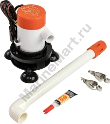 Аэратор вертикальный для внутренней установки 12 В, 350 GPH (1324,8 л/час), SeaFlo SFBP1G35009
