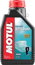 Масло моторное Motul Outboard 2T, минеральное 1 л 112750