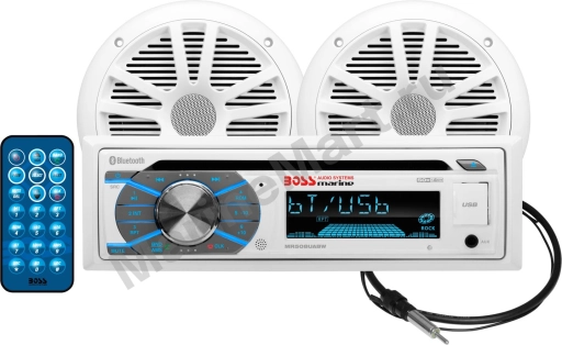 Морская аудиосистема 1DIN BOSS MCK508WB.6 (комплект2) MCK508WB.6