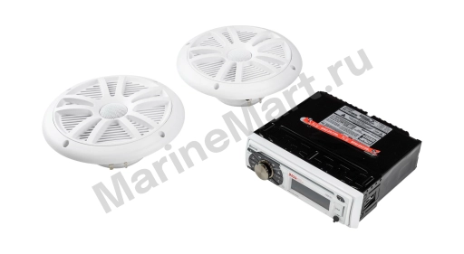 Морская аудиосистема 1DIN BOSS MCK508WB.6 (комплект2) MCK508WB.6