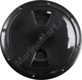 Лючок палубный 203 мм, черный 20-207-20