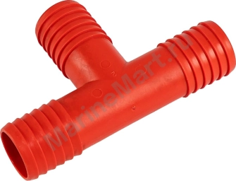 Разветвитель для водяных шлангов Т-образный 25 мм, полиамид 17-204-25