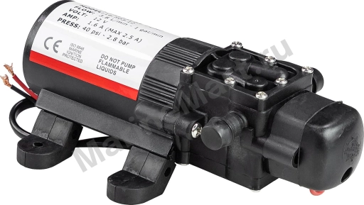 Помпа водоподающая мембранная Europump 4, 12 В, 3.8 л/мин, 2.8 бар, 2,6 A 16-503-12
