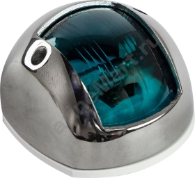 Огонь ходовой Compact 12, нержавеющий корпус, 12 В, зеленый 11-406-02