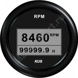 Тахометр цифровой 8000 об/мин со счетчиком моточасов (bb), sr:1-10 JMV00556