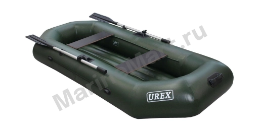 Надувная лодка ПВХ UREX 280У НД, зеленая UR-280UND