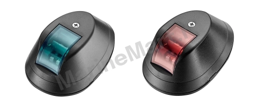 Огни ходовые черные светодиодные C91003LED
