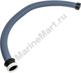 Гофра кабель-трассы D40/d32 мм, L800 мм, серая 6880-50