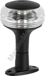 Огонь топовый на стойке 5", черный, 12-24 В, LED, Ba15d LPARDFXLED00722