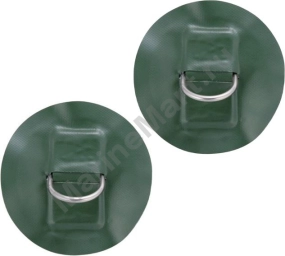 Кольцо D-образное малое, зеленое, 2 шт SSCL00045005-4_SET2