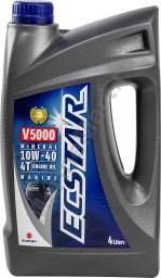 Масло ECSTAR Suzuki Marine V5000 4T SAE 10W40, 4 л, минеральное 9900026210400