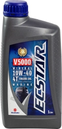 Масло ECSTAR Suzuki Marine V5000 4T SAE 10W40, 1 л, минеральное 9900026210100