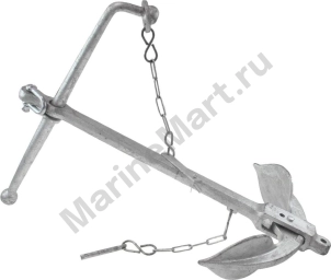 Якорь Адмиралтейский 5 кг складной Marine Rocket AN16-5.0_MR