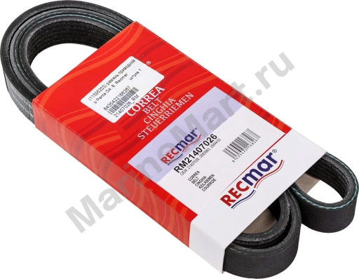 Ремень приводной Volvo Penta D4, 6, Recmar 21407026_RM